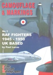 book RAF Fighters 1945-1950 UK Based (SAM Camouflage &  Markings №1)