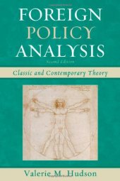 book Foreign Policy Analysis: Classic and Contemporary Theory