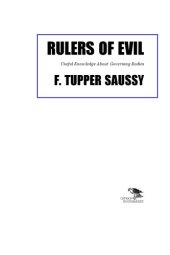 book Rulers of evil : useful knowledge about governing bodies