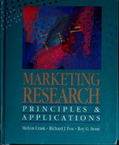 book Marketing research: Principles and applications