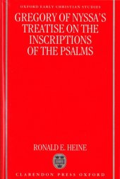 book Gregory of Nyssa’s Treatise on the inscriptions of the Psalms