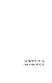 book La gouvernance des associations : economie, sociologie, gestion