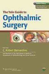 book Yale guide to ophthalmic surgery