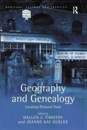 book Geography and Genealogy: Locating Personal Pasts