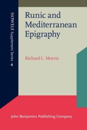 book Runic and Mediterranean Epigraphy