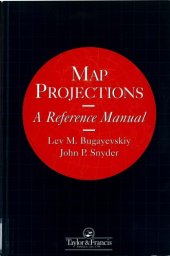 book Map Projections - A Reference Manual