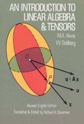 book An Introduction to Linear Algebra and Tensors