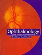 book Ophthalmology : clinical signs and differential diagnosis