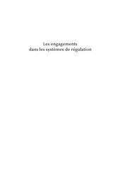 book Les engagements dans les systèmes de regulation