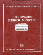 book Diccionario jurídico mexicano