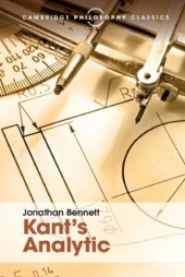 book Kant’s Analytic