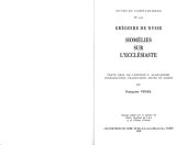 book Homélies sur l’Ecclésiaste