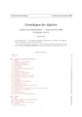 book Grundlagen der Algebra [Lecture notes]