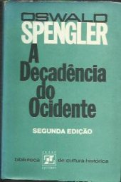 book A Decadência do Ocidente