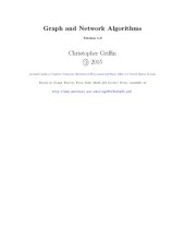 book Graph and Network Algorithms [Lecture notes]