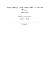 book Graph Theory [Lecture Notes]