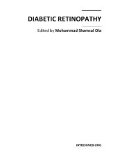 book The Molecular Pathogenesis of Diabetic Retinopathy - A Spectrum of Pathology Caused by the Disruption of Inner Blood-Retinal Barrier.