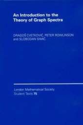 book An Introduction to the Theory of Graph Spectra