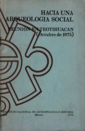 book Hacia una arqueología social. Reunión en Teotihuacan (Octubre de 1975)