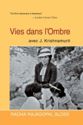 book Vies dans l’Ombre avec J. Krishnamurti