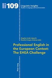 book Professional English in the European Context: The EHEA Challenge