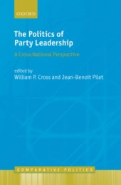 book The Politics of Party Leadership: A Cross-National Perspective