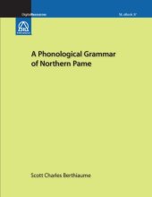 book A phonological grammar of Northern Pame