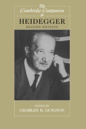 book The Cambridge Companion to Heidegger