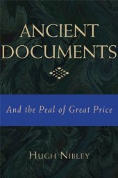 book Ancient Documents and the Pearl of Great Price