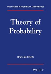 book Theory of Probability: A critical introductory treatment