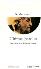 book Ultimes paroles