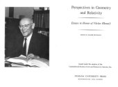 book Perspectives in Geometry and Relativity: Essays in Honor of Václav Hlavatý