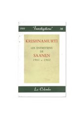 book Les entretiens de Saanen, 1961-1962