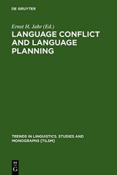 book Language Conflict and Language Planning