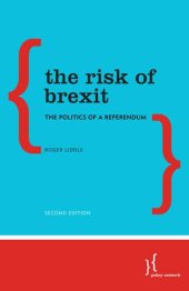 book The Risk of Brexit: The Politics of a Referendum