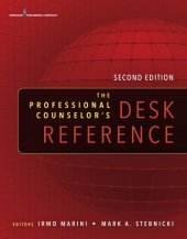 book The professional counselor’s desk reference