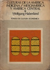 book Culturas de la América indígena / Mesoamérica y América Central