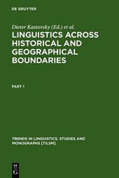 book Linguistics across Historical and Geographical Boundaries