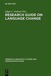 book Research Guide on Language Change