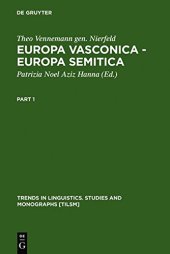 book Europa Vasconica-Europa Semitica