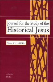 book Journal for the Study of the Historical Jesus