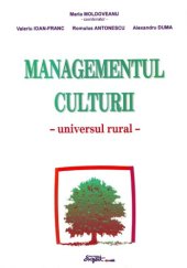 book Managementul culturii, universal rural