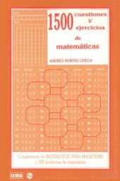 book 1500 cuestiones y ejercicios de matemáticas