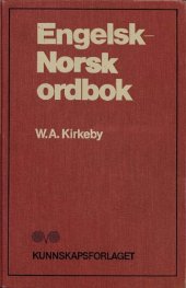 book Engelsk-norsk ordbok: stor utgave (English-Norwegian Dictionary: large edition)