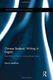 book Chinese Students’ Writing in English: Implications from a Corpus-Driven Study