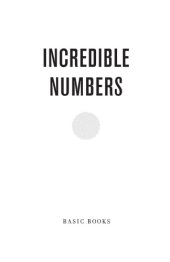 book Professor Stewart’s Incredible Numbers