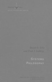 book Systems Philosophy