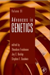 book Advances in Genetics