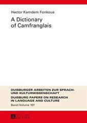 book A Dictionary of Camfranglais