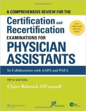 book A Comprehensive Review For the Certification and Recertification Examinations for Physician Assistants